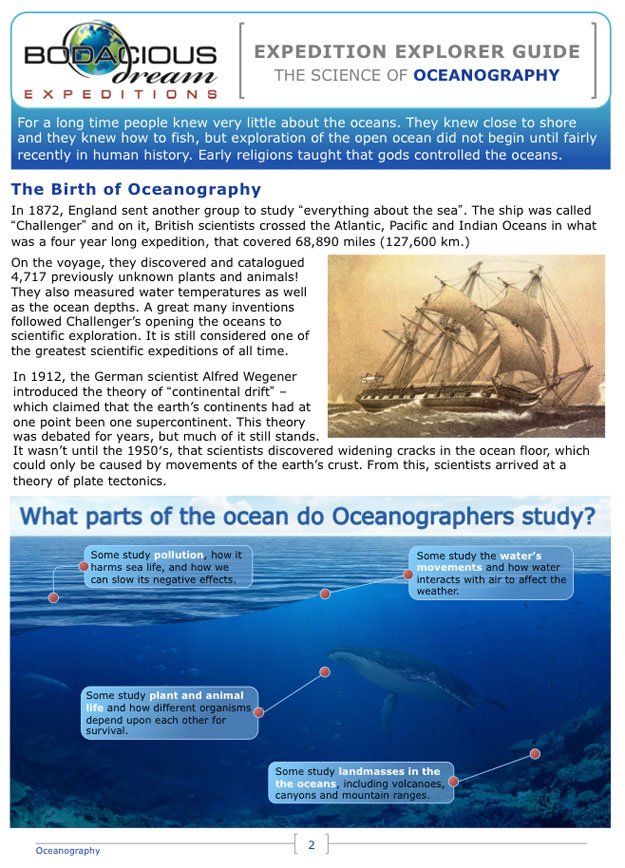 Oceanography Explore Guide 2